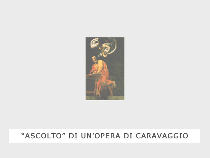 ascolto opera di Caravaggio
